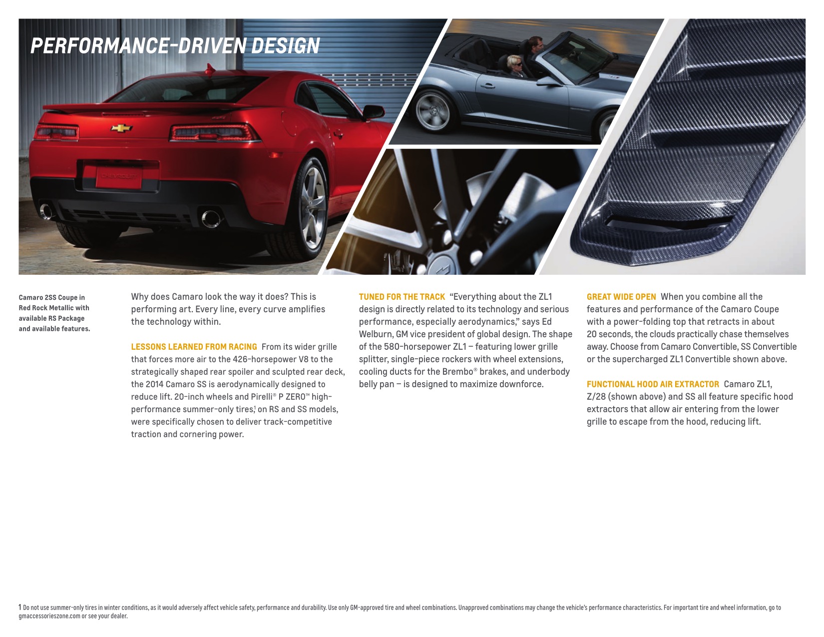 2014 Chev Camaro Brochure Page 13